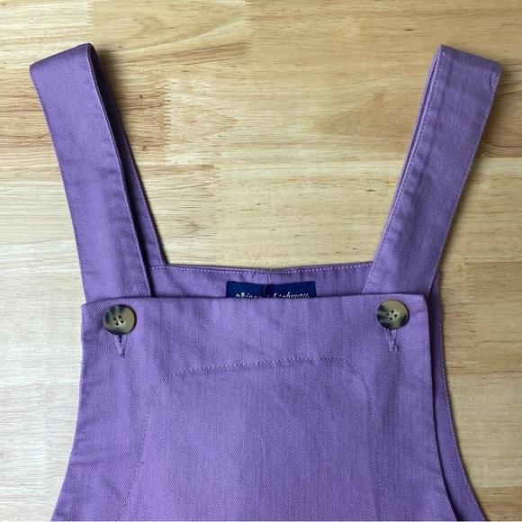 PRINCESS HIGHWAY Enid Lilac Floral Embroidered Overall Pinafore Pinny Dress Sz 8 - Picture 10 of 13